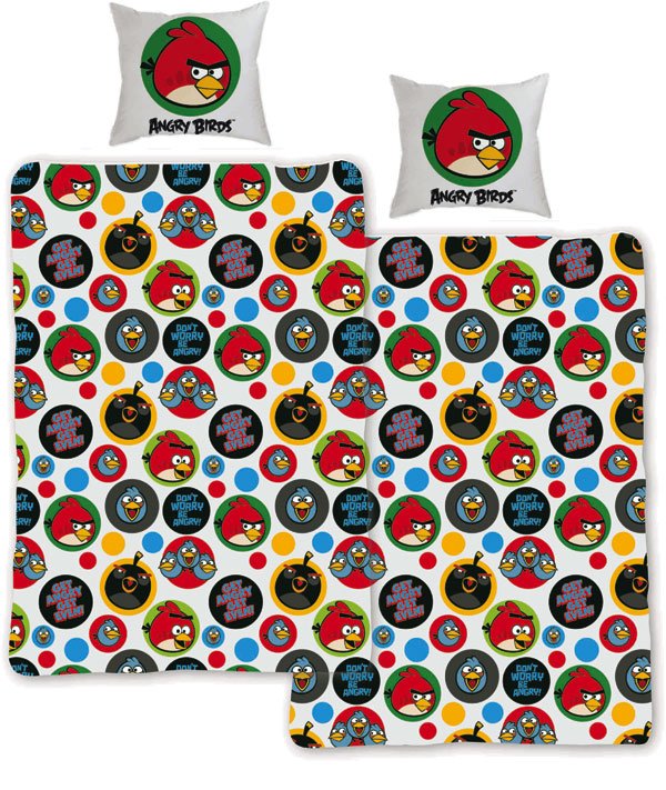 Povlečení Angry Birds Get 140/200 | Dětský textil a doplňky