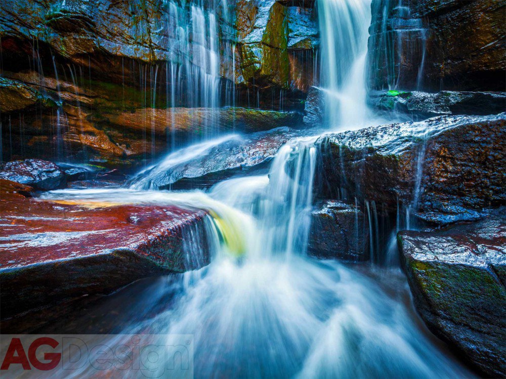 Fototapeta Waterfall FTNXXL-2426, rozměry 360 x 270 cm - Fototapety vliesové