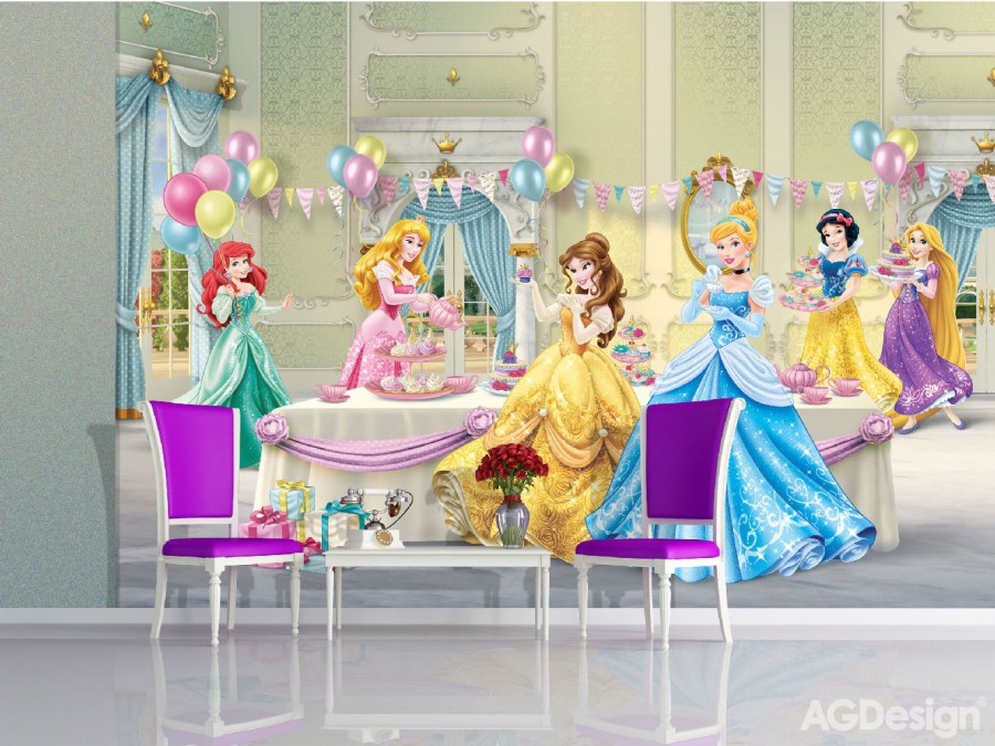 Fototapeta Princezny na snídani FTDS-2224, rozměry 360 x 254 cm