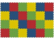 Podlahové pěnové puzzle koberec 24 malých dílků 8 mm, rozměry 121 x 181 cm Dětské koberce