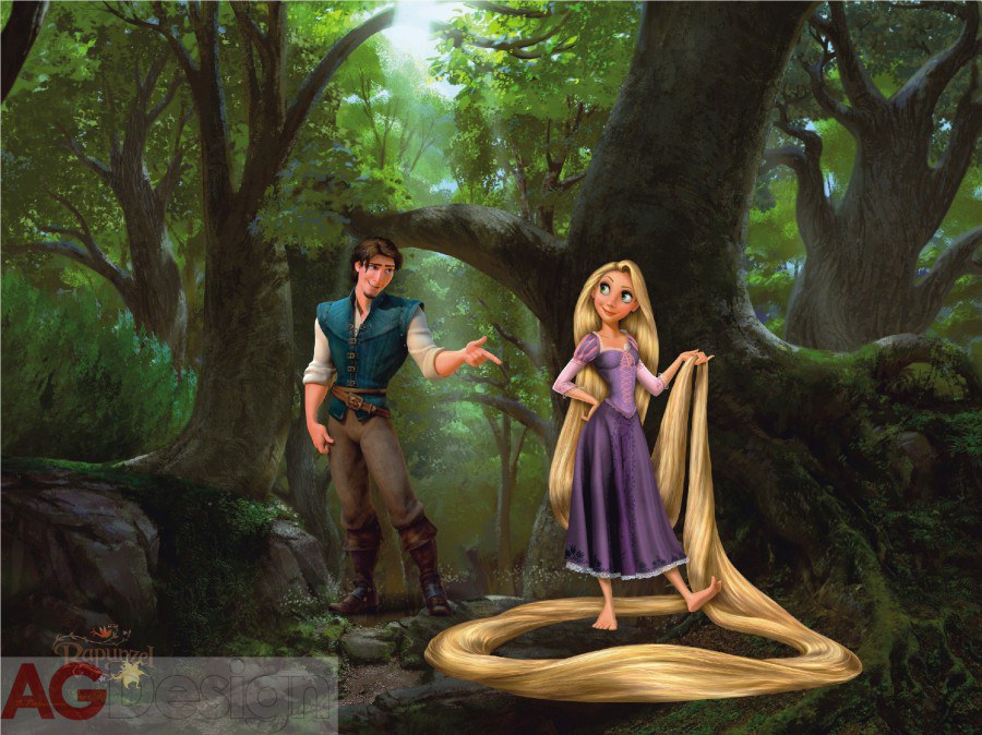 Fototapeta Rapunzel FTDXXL-0244, rozměry 360 x 270 cm